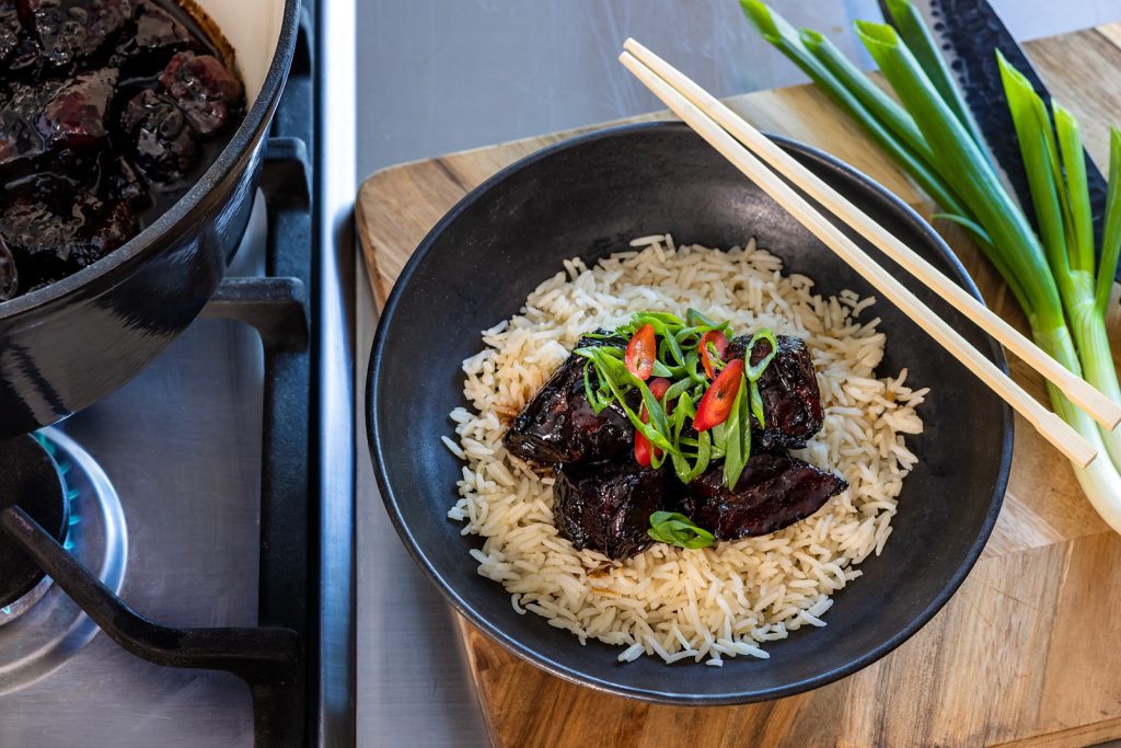 Adobo på fläskkött