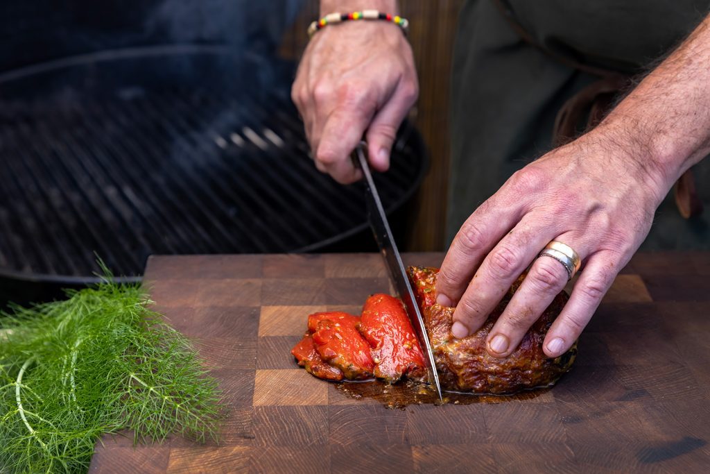 Grillad melonfilé